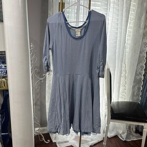 Matilda Jane Blue Striped Midi Dress